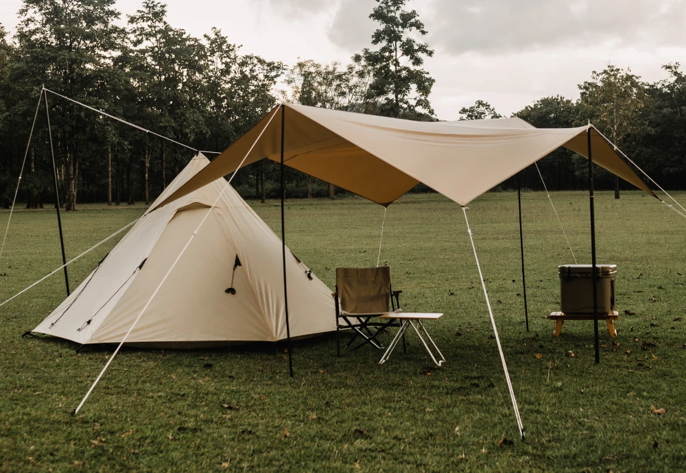 pyramid meditation tent